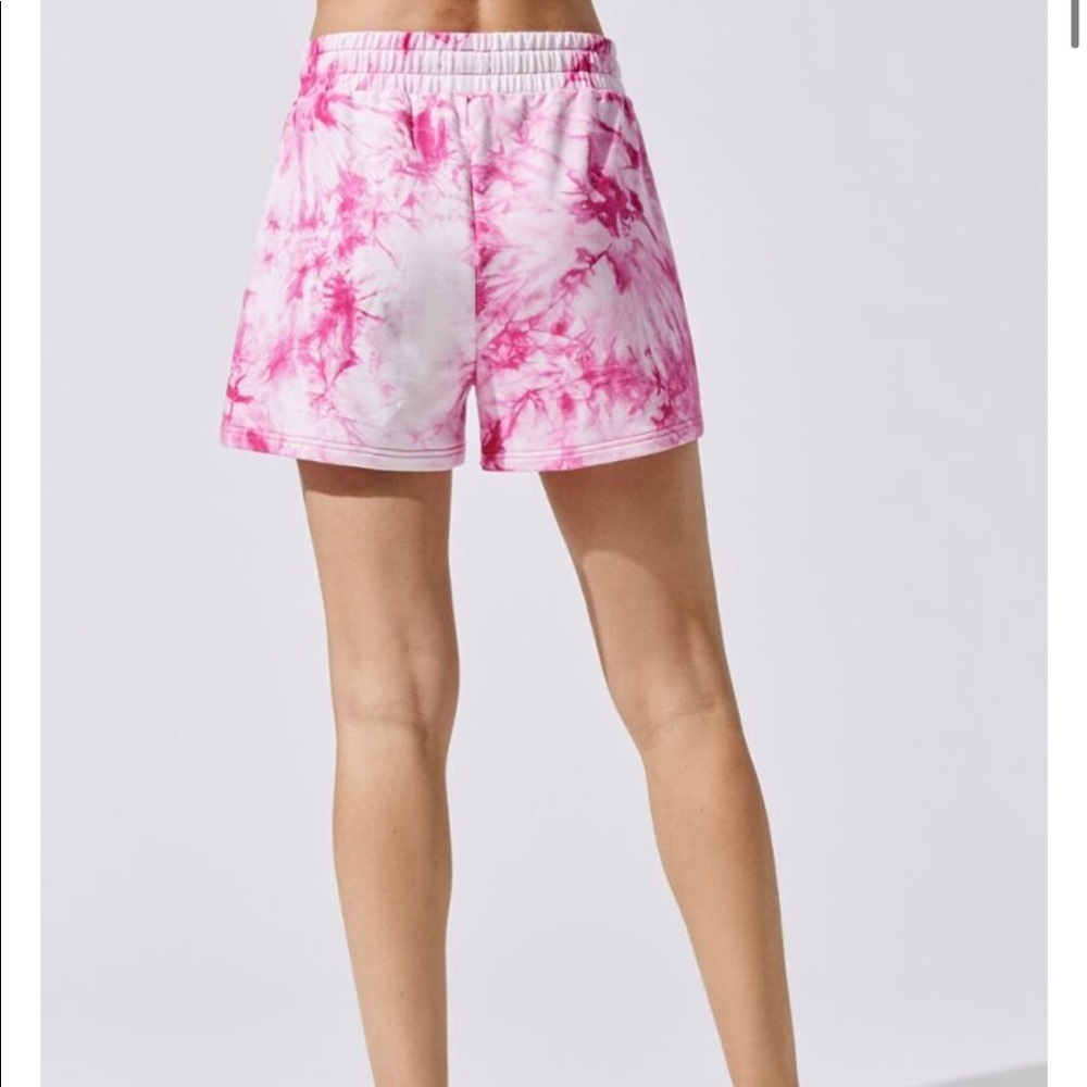 NWT $256 Carbon38 Sweat Set Electric Pink Tie Dye Size Small - Picture 10 of 15